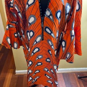 African hand made dress